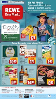 Jack Daniels im REWE Prospekt "Dein Markt" mit 32 Seiten (Menden (Sauerland))