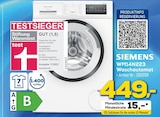 WM14N223 Waschautomat Angebote von SIEMENS bei EURONICS Hagen für 449,00 €