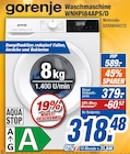 Waschmaschine WNHPI84APS/D im Angebot bei expert in Hofheim Waschmaschine WNHPI84APS/D Angebote von Gorenje bei expert Hofheim für 318,48 €