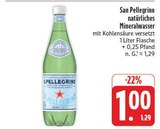 naturliches Mineralwasser im Angebot bei EDEKA in Chemnitz naturliches Mineralwasser Angebote von San Pellegrino bei EDEKA Chemnitz für 1,00 €