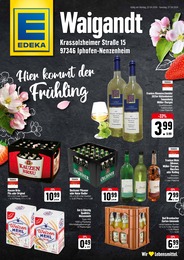 EDEKA Prospekt für Marktbreit mit 2 Seiten