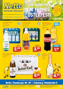 Netto Marken-Discount Prospekt WIR WÜNSCHEN EIN FROHES OSTERFEST! mit  Seiten