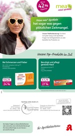 Aktueller mea - meine apotheke Apotheke Prospekt in Markt Wald und Umgebung, "Unsere Juli-Angebote" mit 4 Seiten, 01.07.2025 - 31.07.2025