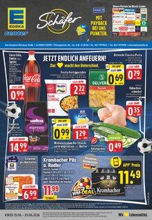 Krombacher im aktuellen E center Prospekt (Würselen) Krombacher im E center Prospekt "Aktuelle Angebote" mit 29 Seiten (Würselen)