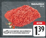 EDEKA - Rinderhackfleisch Angebot im Prospekt Rinderhackfleisch bei EDEKA im Prospekt "" für 1,39 €