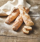 Baguette rustique x4 en promo chez Intermarché Baguette rustique x4 dans le catalogue Intermarché