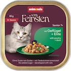 animonda Vom Feinsten in Sauce Senior mit Geflügel + Ente 85 g im Angebot bei Zookauf in Ansbach animonda Vom Feinsten in Sauce Senior mit Geflügel + Ente 85 g Angebote von Vom Feinsten bei Zookauf Ansbach für 0,49 €