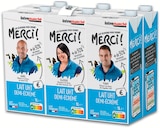 Brique lait uht demi-écrémé - MERCI - Intermarché Super à Nanterre Brique lait uht demi-écrémé - MERCI en promo chez Intermarché Super Nanterre à 6,84 €