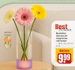 BestSellers Glasvase mit integriertem LED-Sockel Angebote bei REWE Krefeld für 9,99 €
