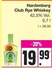 EDEKA - Club Rye Whiskey Angebot im Prospekt Club Rye Whiskey bei EDEKA im Prospekt "" für 19,99 €