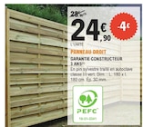 Panneau droit dans le catalogue E.Leclerc