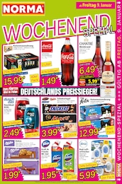 Norma Weinbrand im Prospekt 