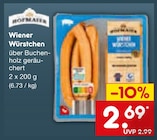 Wiener Würstchen von Hofmaier im aktuellen Netto Marken-Discount Prospekt für 2,69 €