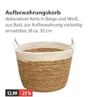 Aufbewahrungskorb im V-Markt Prospekt Aufbewahrungskorb von im aktuellen V-Markt Prospekt für 12,99 €