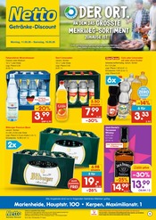 Aktueller Netto Marken-Discount Prospekt mit Cola, "DER ORT, AN DEM DU IMMER AUSGEZEICHNETE PREISE FINDEST.", Seite 1