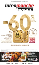 Prospectus Intermarché à Cavaillon, "-60% DE REMISE IMMÉDIATE SUR LE 2ÈME", 48 pages de promos valables du 08/07/2025 au 20/07/2025
