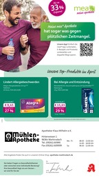 Aktueller mea - meine apotheke Apotheken Prospekt für Kronach: Unsere April-Angebote mit 4} Seiten, 01.04.2026 - 30.04.2026