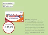 LINDA Hennigsdorf - VoltaDexibu Schmerztabletten 200mg Angebot im Prospekt VoltaDexibu Schmerztabletten 200mg bei LINDA im Hennigsdorf Prospekt für 11,79 €