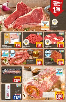 Schweinefleisch im aktuellen REWE Prospekt (Augsburg) Schweinefleisch im REWE Prospekt "Dein Markt" mit 38 Seiten (Augsburg)