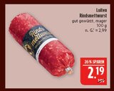 RindsmettWurst Angebote von Luiten bei Marktkauf Altenburg für 2,19 €