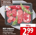 BEEF Grillplatte bei famila Nordost im Bergen Prospekt für 2,99 €