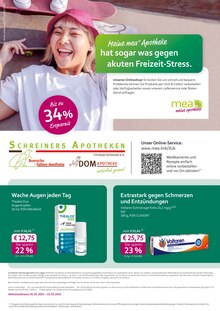 Aktueller mea - meine apotheke Prospekt "Unsere Mai-Angebote" für Gelsenkirchen Aktueller mea - meine apotheke Prospekt für Gelsenkirchen mit Seiten