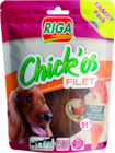 FRIANDISES POUR CHIEN ADULTE POULET CHICK'OS RIGA - RIGA - Auchan Hypermarché FRIANDISES POUR CHIEN ADULTE POULET CHICK'OS RIGA - RIGA à 11,09 € dans le catalogue Auchan Hypermarché