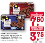 Schokoladen-Lebkuchen Herzen, Sterne und Brezeln Vollmilch Angebote von EDEKA Herzstücke bei E center Rastatt für 3,75 €