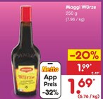 Würze im Angebot bei Netto Marken-Discount in Stralsund Würze Angebote von Maggi bei Netto Marken-Discount Stralsund für 1,69 €