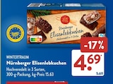 Wintertraum im ALDI SÜD Prospekt Nürnberger Elisenlebkuchen von Wintertraum im aktuellen ALDI SÜD Prospekt für 4,69 €