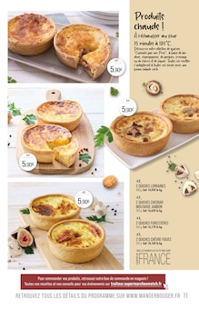 Promo Tarte dans le catalogue Supermarchés Match du moment à la page 11