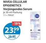 Nivea im V-Markt Prospekt CELLULAR EPIGENETICS Verjüngendes Serum von NIVEA im aktuellen V-Markt Prospekt für 23,99 €
