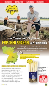 Spargel im EDEKA Prospekt "Aktuelle Angebote" mit 56 Seiten (Ludwigshafen (Rhein))