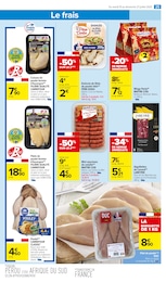 Prix et réduction Cuisse De Poulet dans le prospectus Carrefour Market en cours Offre Cuisse De Poulet dans le catalogue Carrefour Market du moment à la page 27