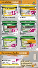 Hornbach Tapete im Prospekt 