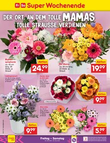 Blumen im Netto Marken-Discount Prospekt "Aktuelle Angebote" mit 69 Seiten (Jena)