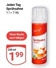 Aktuelle Sahne Angebote bei GLOBUS in Leipzig Aktuelles Sprühsahne Angebot bei GLOBUS in Leipzig ab 1,99 €