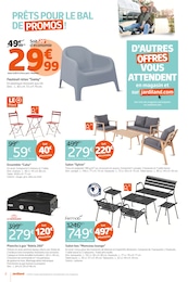 Offre Fauteuil dans le catalogue Jardiland du moment à la page 2