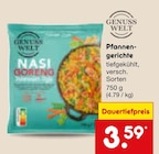 Pfannengerichte von GENUSS WELT im aktuellen Netto Marken-Discount Prospekt für 3,59 €