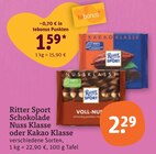 Nuss Klasse von Ritter Sport im aktuellen tegut Prospekt für 1,59 €