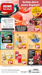 REWE Prospekt "Dein Markt" für Gelsenkirchen, 30 Seiten, 09.02.2026 - 14.02.2026