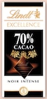 -50% de remise immédiate sur le 2ème produit identique  sur la gamme des tablettes LINDT EXCELLENCE - LINDT EXCELLENCE en promo chez Super U Taverny