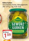 Gewürzgurken Angebote von Kühne bei GLOBUS Siegen für 1,59 €