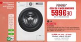 Lave-linge - LG - Extra à Neuville-en-Ferrain Lave-linge - LG en promo chez Extra Neuville-en-Ferrain à 599,90 €