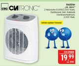 Heizlüfter HL 3800 im Angebot bei Marktkauf in Plauen Heizlüfter HL 3800 Angebote von Clatronic bei Marktkauf Plauen für 19,99 €