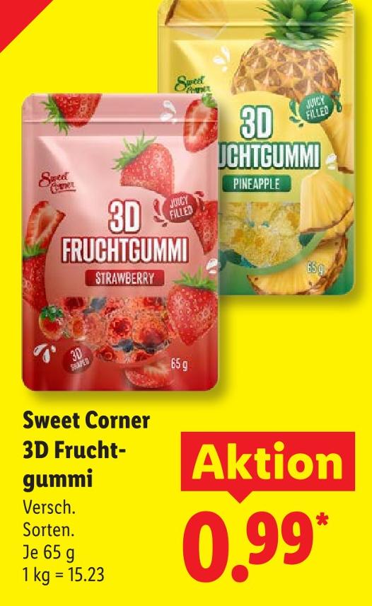 3D Fruchtgummi