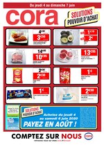 Catalogue Cora à Malakoff, avec 1 pages Prospectus Cora à Malakoff, "Solutions pouvoir d'achat", 1 pages, 04/06/2020 - 07/06/2020