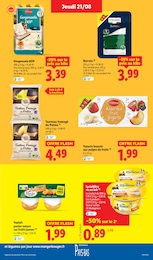 Offre Bleu dans le catalogue Lidl du moment à la page 17