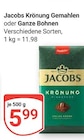 Aktuelle Jacobs Angebote bei GLOBUS in Braunschweig Aktuelles Krönung Gemahlen Angebot bei GLOBUS in Braunschweig ab 5,99 €