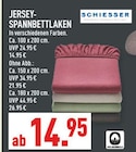 Aktuelles JERSEY-SPANNBETTLAKEN Angebot bei Marktkauf in Recklinghausen ab 14,95 €